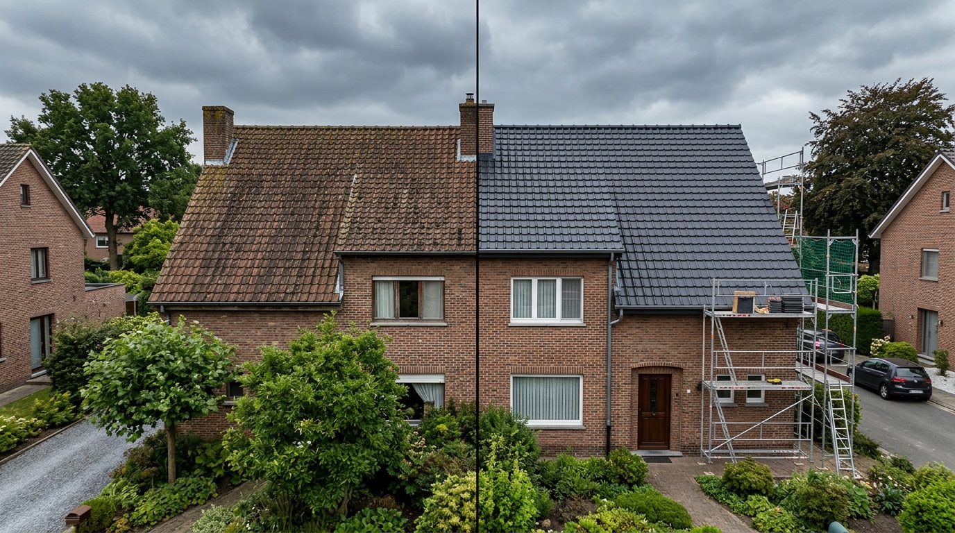 Dakrenovatie in Genk