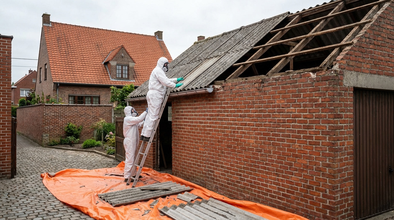 Asbestdak Verwijderen in Genk