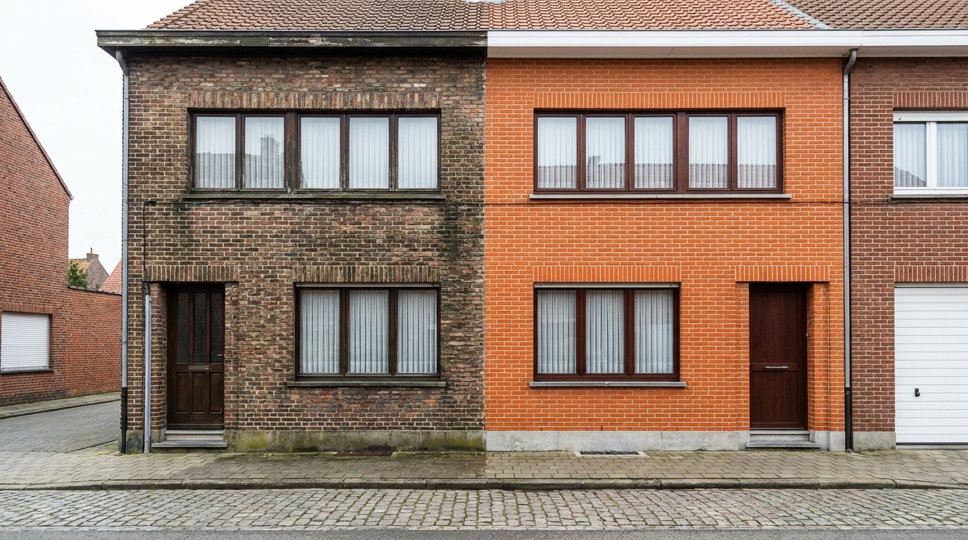 Gevelreiniging in Genk